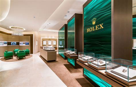 rolex en vitrina